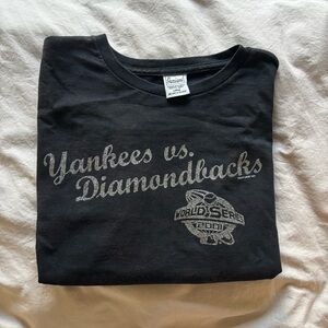 Yankees v Diamondbacks World Series Tee Vintage